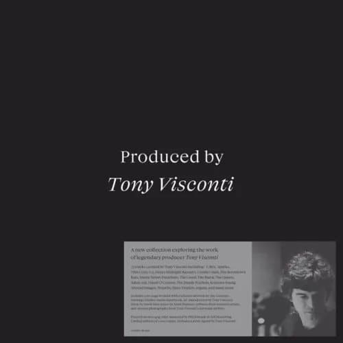 Various Artists Produced By Tony Visconti (Vinyl) New