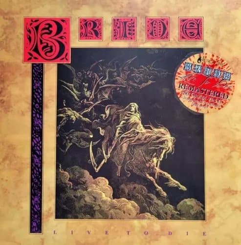 Bride Live To Die (Splatter) VINYL LP NEW New