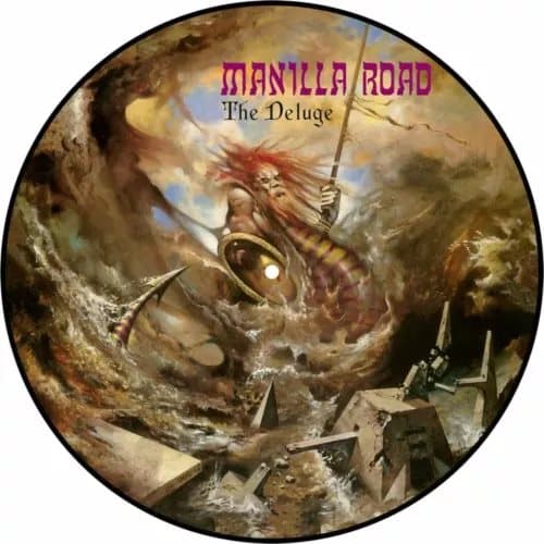 Manilla Road The deluge (Vinyl) 12″ Album Picture Disc New