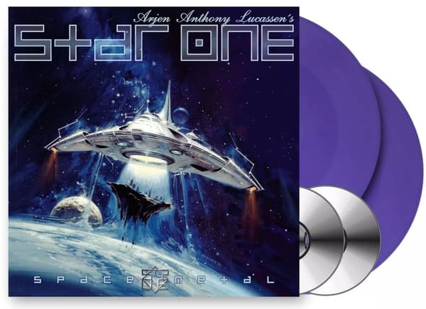 Star One Space Metal 180gm Lilac Booklet (Vinyl) New