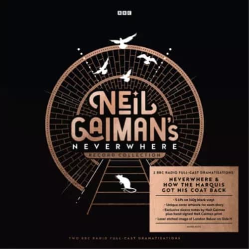 Neil Gaiman Neil Gaiman’s Neverwhere Record Collection - Signed Edition (Vinyl) New