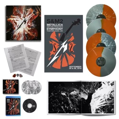 Metallica & San Francisco Symp S&M2 (Box 4 Lp Vinyl Colour Indie Exclus (Vinyl) New