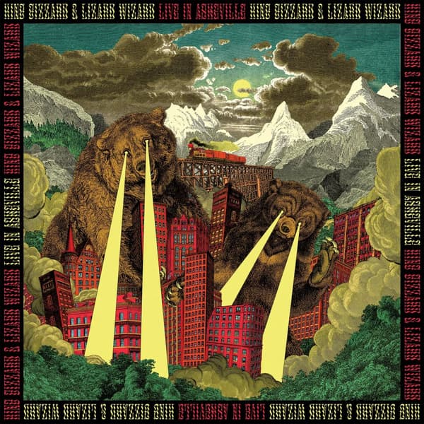 King Gizzard & the Lizard Wizard Live in Asheville ’19 (Vinyl) 12″ Album Box Set New