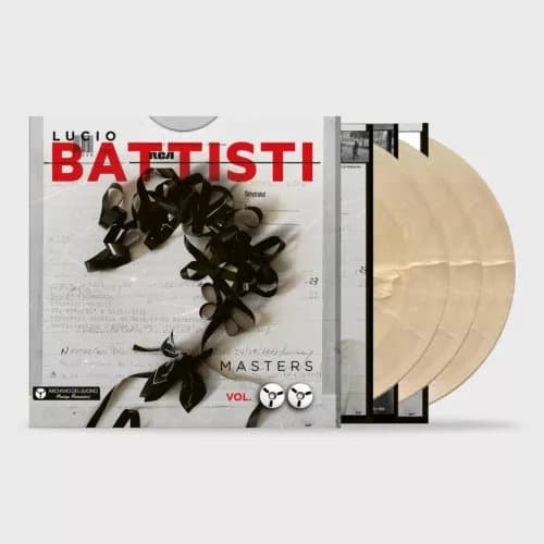 Lucio Battisti Masters Vol.2 180GR-192KKz-transp.with white streaks) (Vinyl) New