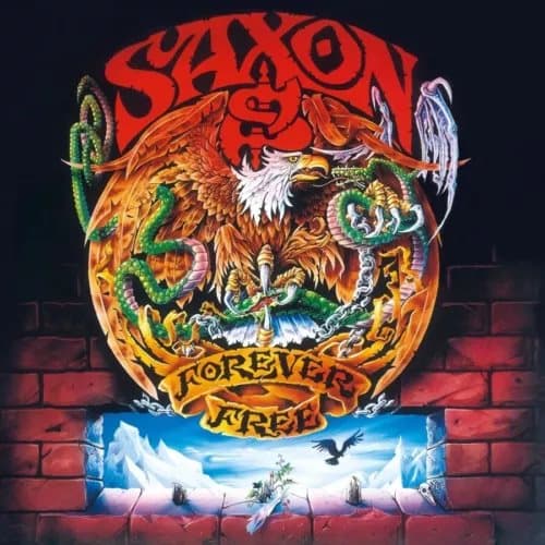 Saxon Forever Free (Vinyl) 12″ Album Coloured Vinyl (Limited Edition) New