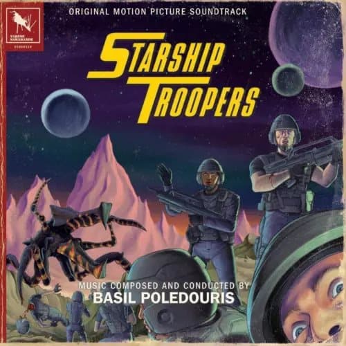 Basil Poledouris Starship Troopers (Vinyl) Deluxe 12″ Album New