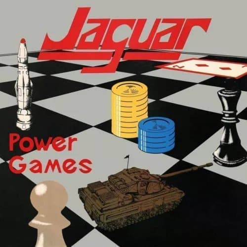 Jaguar Power Games (Vinyl) 12″ Album (Clear vinyl) and 7″ single New