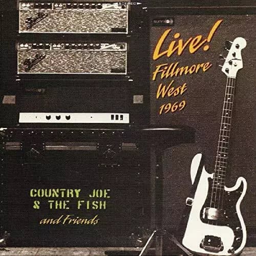 Country Joe & the Fish Live! Fillmore West 1969 (Vinyl) 12″ Album New