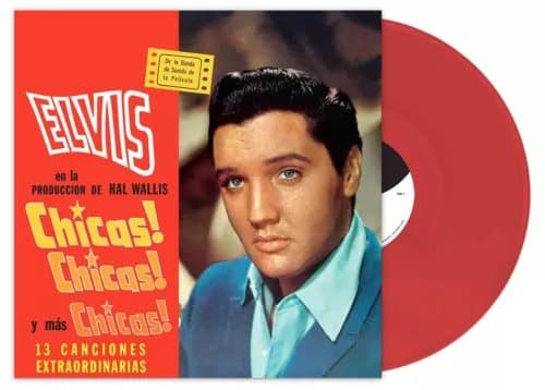 Elvis Presley Mas Chicas Rouge (Vinyl) New