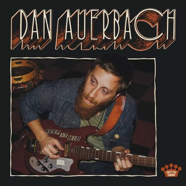 Dan Auerbach Keep It Hid - Black & Orange Splatter (Vinyl) New