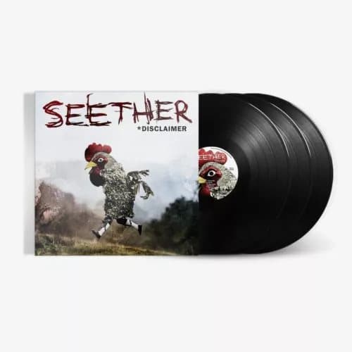 Seether Disclaimer (Vinyl) Deluxe 12″ Album New