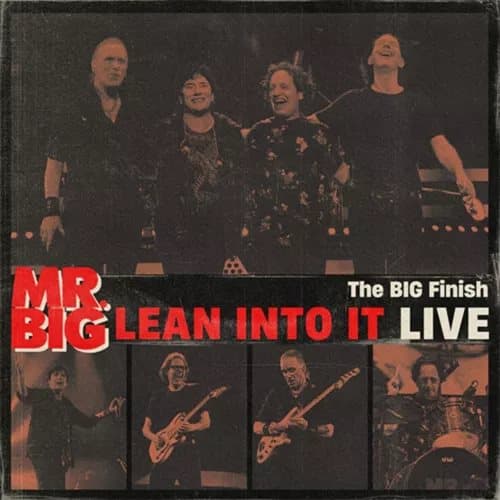 Mr. Big The Big Finish - Lean Into It Live (RSD Black Red Splatter (Vinyl) New