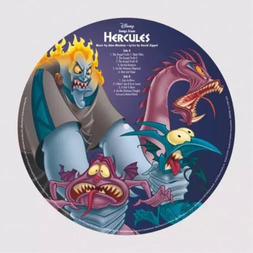Alan Menken Songs from Hercules (Vinyl) 12″ Album New