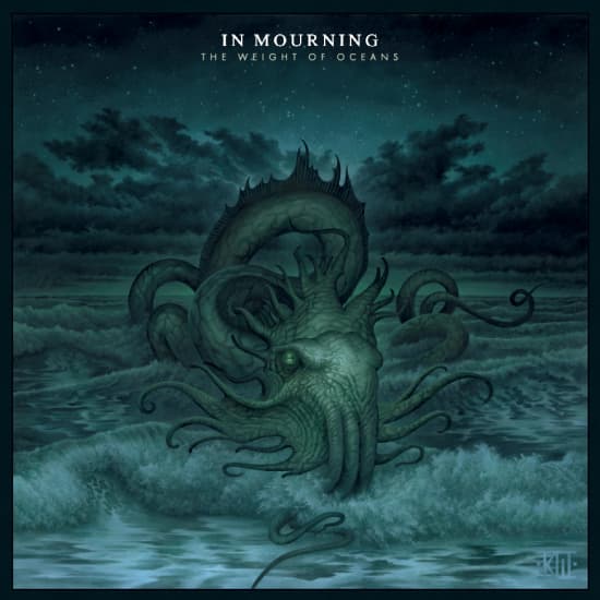In Mourning - The Weight Of Oceans - 2025 Limited Edition (Gatefold Dark Green Vinyl) (LP)