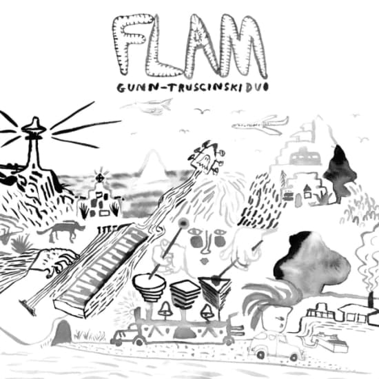 Gunn-Truscinski Duo - Flam (Indie Exclusive, Transparent (LP)