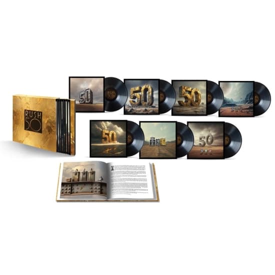 Rush - Rush 50 (7Lp Deluxe Carrier Boxset) (LP)