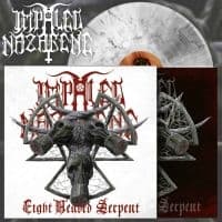 Impaled Nazarene - Eight Headed Serpent (White/Black S (LP)
