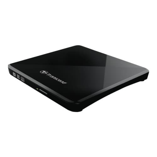 Transcend 8X DVDS-K - DVD±RW- (±R DL-) / DVD-RAM-enhet - USB 2.0 - extern Svart