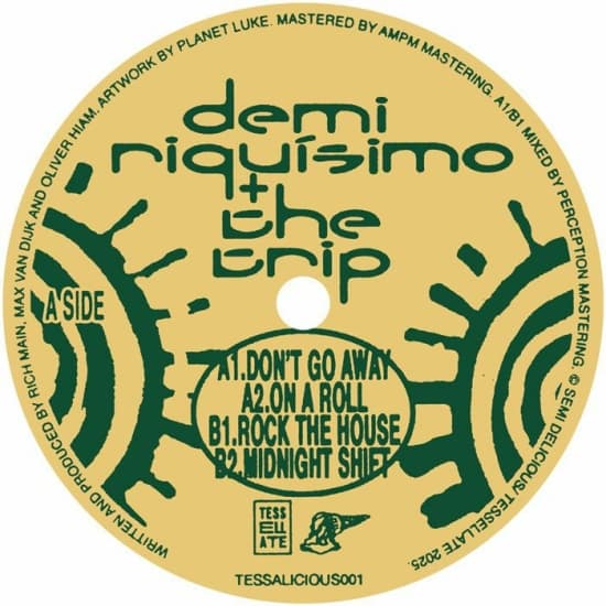 Demi Riquisimo & The Trip - Don't Go Away Ep (LP)