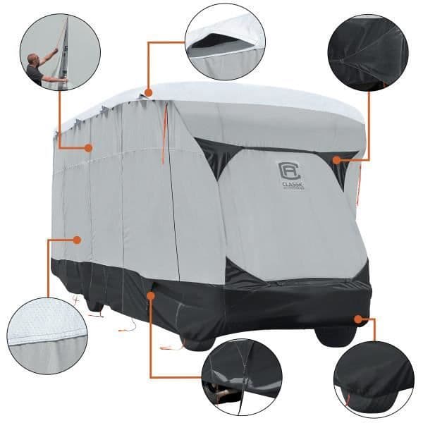 Skyddsöverdrag - Klassiska tillbehör - SkyShield™ - 500-550 cm L - Tyvek® - PermaPro™