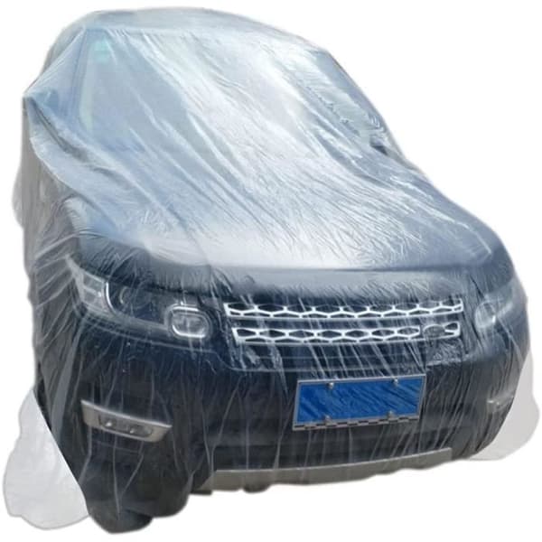 Engångsbilsskydd Bil SUV XL 480*750 CM Engångsskyddsskydd Transparent lock Bil SUV 4x4