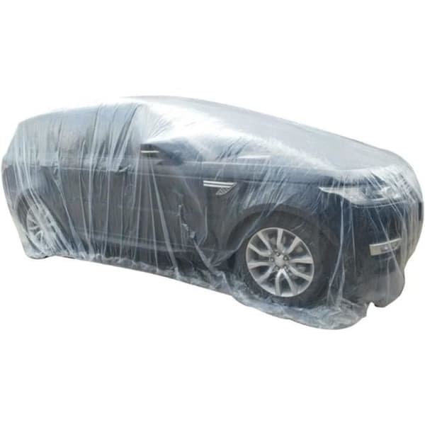 Engångsbilsskydd Bil SUV XL 480*750 CM Engångsskyddsskydd Transparent lock Bil SUV 4x4
