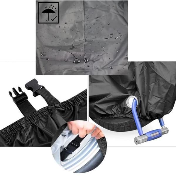 Skyddsöverdrag - Ej specificerat - Scooter Motorcykel Cykel - Vattentät - Anti-UV - 245x105x125cm