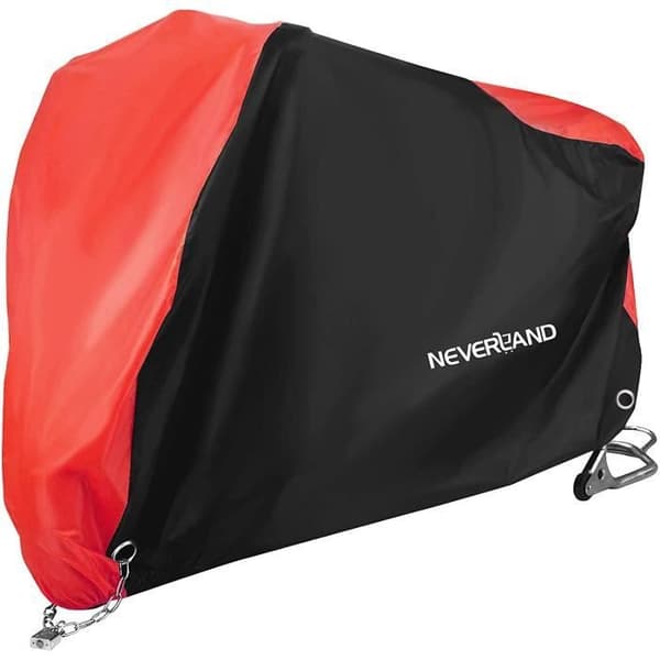 NEVERLAND Skyddsöverdrag för motorcykelskoter Presenning storlek XXXL i 210D Oxford-tyg Vattentät Slitstark