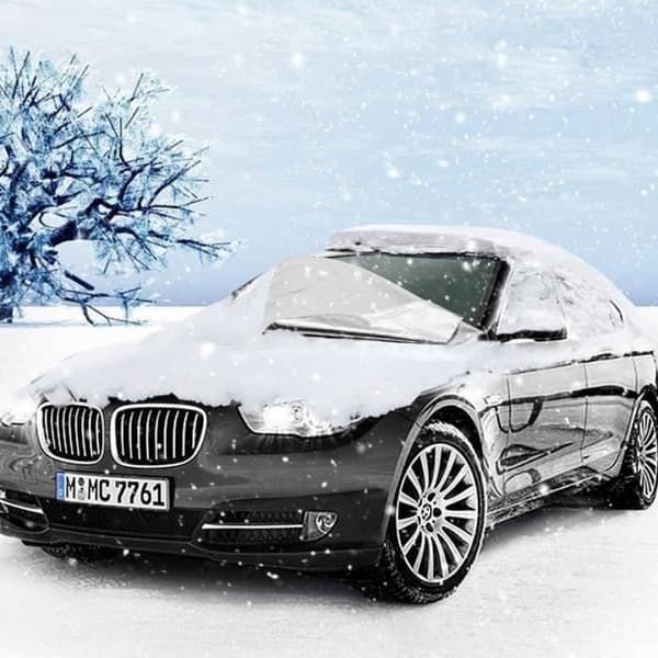 SHOP-STORY - Magnetskydd för bilvindruta skydd mot snö Frost Frost Sol - Sommar / Vinter