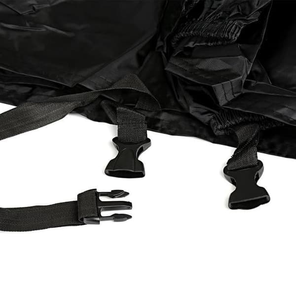 Motorcykelskydd - Vattentät - 190T Polyester - Storlek XL - Färg Svart - Universal