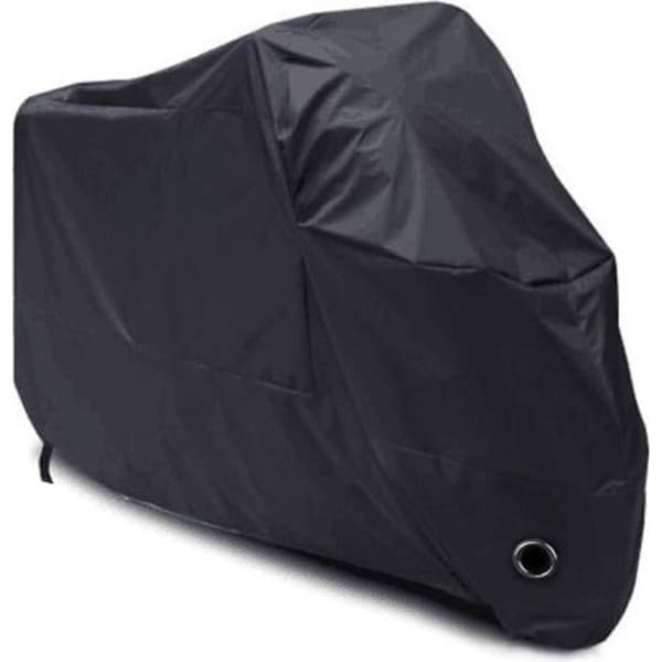 Motorcykelskydd - Vattentät - 190T Polyester - Storlek XL - Färg Svart - Universal