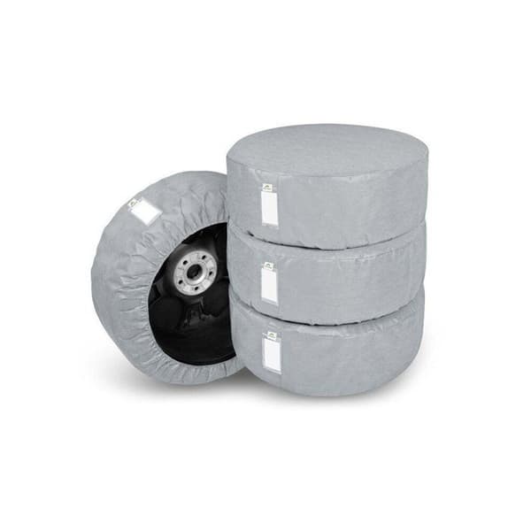 Reservhjulsskydd - XL - 17" till 20" - Vattenavvisande tyg - 4 delar - Universal