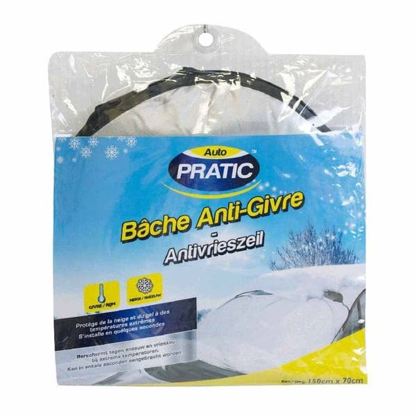 Antifrost presenning - MÄRKE - 150 x 70 cm - 2 i 1 - Förvaringspåse - Universal