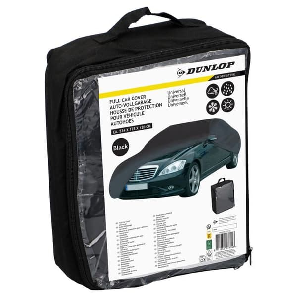 Dunlop bilkåpa XL EVA 534 x 178 x 120 cm svart