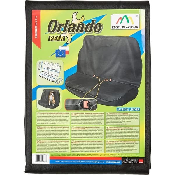 Skyddshuva - Kegel - Orlando Bak - Universell - Svart - Lätt-Nyttjande Fordon