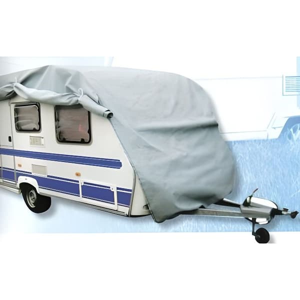Skyddsoverdrag - SUMEX - Husvagn - 525x225x220cm - 100% polyester - Mikroventilerad