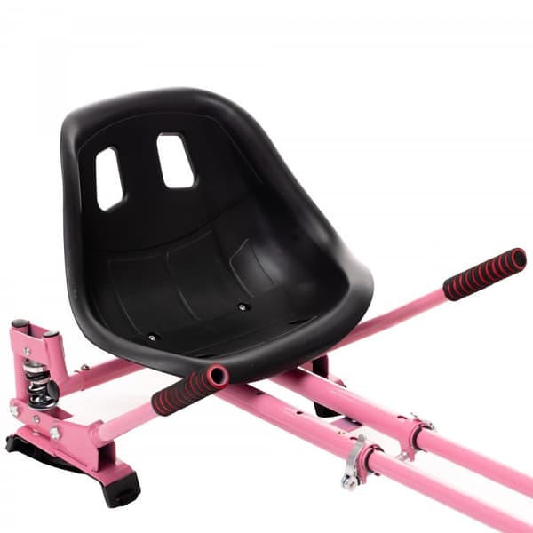 Pakke Hoverboard Go-Kart, Smart Balance Regular Pink, 6.5 tommer, Dual Motors 36V, 700Wat, Bluetooth-hojttalere,  LED-lys, Premium Active Suspension