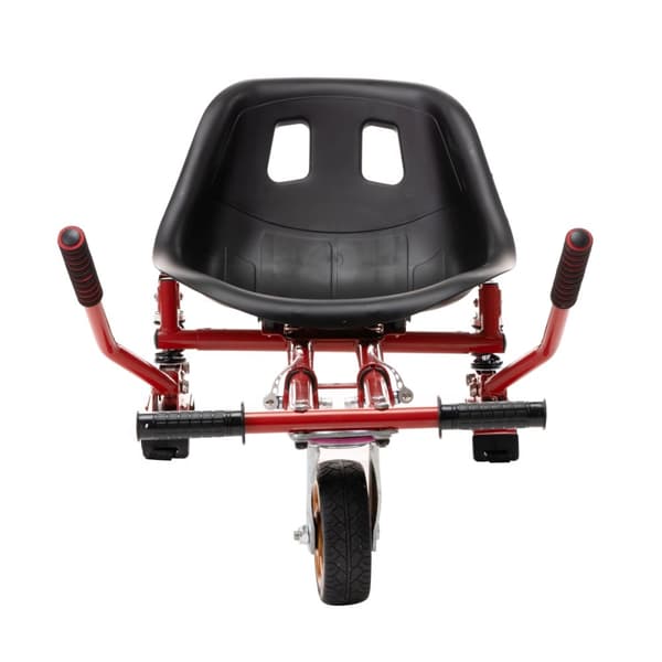 Hoverkart jousituksella hoverboardille, punainen väri, säädettävä kaikille ikäryhmille, sopii kaikkiin 6,5 tuuman, 8 tuuman ja 10 tuuman hoverboardeih