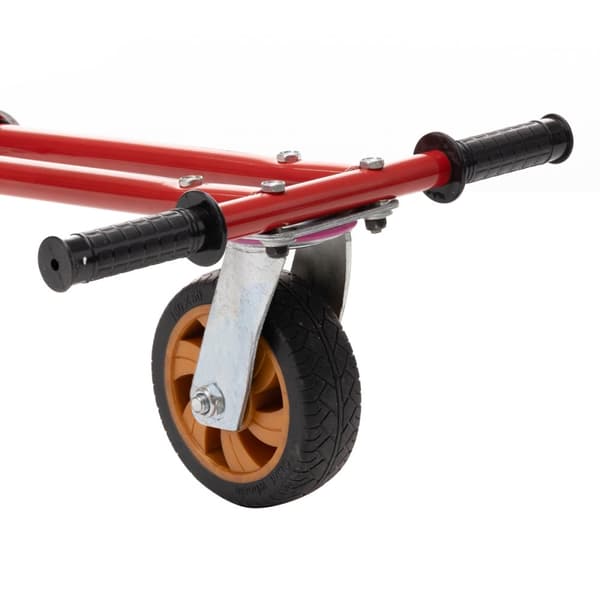 Hoverkart jousituksella hoverboardille, punainen väri, säädettävä kaikille ikäryhmille, sopii kaikkiin 6,5 tuuman, 8 tuuman ja 10 tuuman hoverboardeih