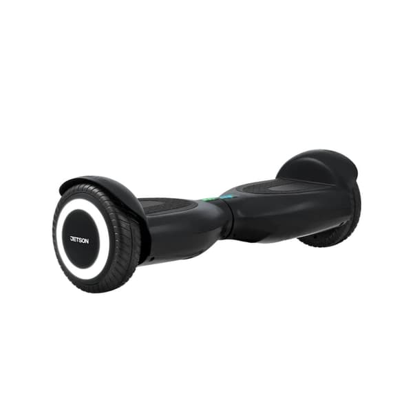 Pakke Hoverboard Comfort Go Kart 6,5 tommer, Jetson Prism Black, Standard Rækkevidde og Sort Comfort Hoverkart, Smart Balance