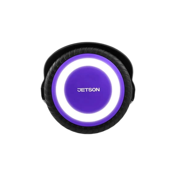 Paketti Hoverboard Go Kart Iskunvaimentimilla, 6,5 tuumaa, Jetson Prism Purple, Vakio Toimintasäde ja Punainen Hoverkart iskunvaimentimilla