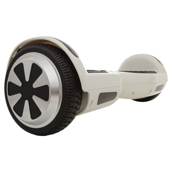 6.5 tommer Hoverboard, Regular Prime White Pearl, Smart Balance Segboard