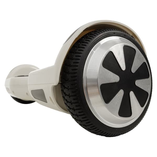 6.5 tommer Hoverboard, Regular Prime White Pearl, Smart Balance Segboard