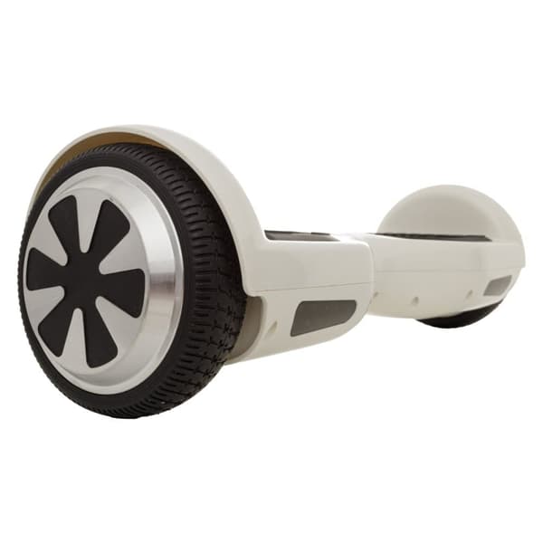 6.5 tommer Hoverboard, Regular Core White Pearl, Standard Rækkevidde, Smart Balance Segboard