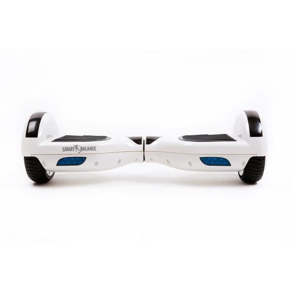 6.5 tommer Hoverboard, Regular Core White Pearl, Standard Rækkevidde, Smart Balance Segboard