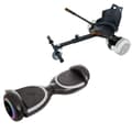 Pikkukuva 1 / 7: Paketti Hoverboard Standard Go Kart 6,5 tuumaa, Jetson Prism Black Plus, Vakio Toimintasäde ja Musta Hoverkart, Smart Balance