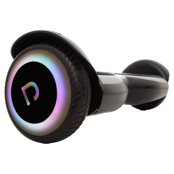 Paketti Hoverboard Go Kart Iskunvaimentimilla, 6,5 tuumaa, Jetson Prism Black Plus, Vakio Toimintasäde ja Sininen Hoverkart iskunvaimentimilla