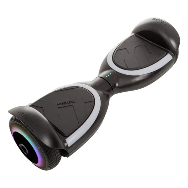 Paketti Hoverboard Go Kart Iskunvaimentimilla, 6,5 tuumaa, Jetson Prism Black Plus, Vakio Toimintasäde ja Sininen Hoverkart iskunvaimentimilla