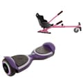 Pikkukuva 1 / 7: Pakke Hoverboard Standard Go Kart 6,5 tommer, Jetson Prism Purple Plus, Standard Rækkevidde og Lyserød Hoverkart, Smart Balance