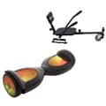 Miniatyrbillede 1 af 7: Pakke Hoverboard Comfort Go Kart 6,5 tommer, Jetson Prism Black PRO Standard Rækkevidde og Sort Comfort Hoverkart, Smart Balance